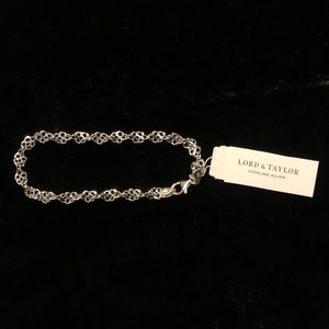 Lord and Taylor sterling silver bracelet